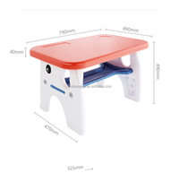 Muebles Infantiles para Guardería VSUCH, Mesas y Sillas de Plástico Económicas para Bebés, Mesa de Estudio para Niños, Diseño Personalizado