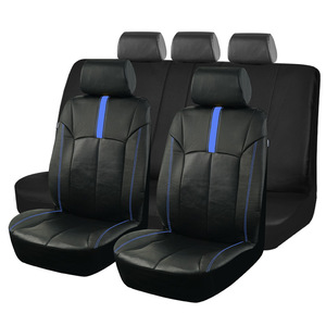 PVC quatre saisons modèle universel ensemble complet de <span class=keywords><strong>demi</strong></span>-ensembles universel confortable housse de siège de voiture ensemble de housses de siège de voiture de luxe - Product Image 5