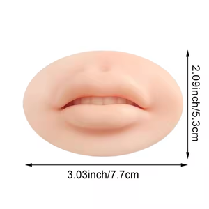 <span class=keywords><strong>Squelette</strong></span> de modèle anatomique de peau de pratique de lèvre 3D de silicone pour la formation semi-permanente de maquillage outil d'enseignement de science médicale - Product Image 4