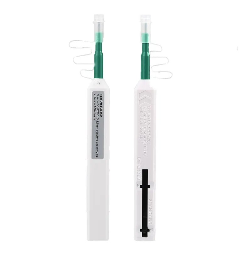 800 times 2.5mm Fiber Optic One-button Cleaner Pen SC FTTH SC/FC/ST Connector