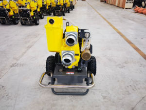 Bombas de agua autocebantes de alta presión, bomba de vacío montada en remolque, impulsada por motor de gasolina, para irrigación, OEM personalizable, Na High Pre - Product Image 4