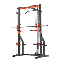Máquina Smith Multifuncional ZL-K8, Capacidad de Carga de 700 kg, Acero de 50*70*1.8 mm, Sentadillas, Dominadas, Entrenamiento de Fuerza en Casa