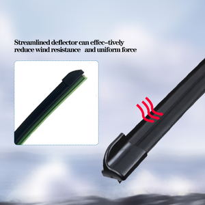 Essuie-glace de pare-brise accessoires de voiture, essuie-glaces de fenêtre, <span class=keywords><strong>lame</strong></span> d'essuie-glace hybride - Product Image 6