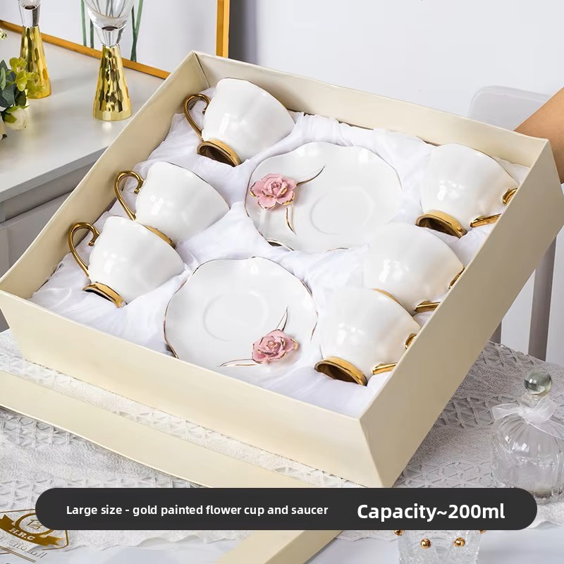 6 tazze 6 piatti - 200ml