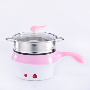 Mini poêle électrique multifonctionnelle <span class=keywords><strong>Wok</strong></span> électrique antiadhésif de petite puissance pour la cuisson des nouilles Shark Small Electric - Product Image 6