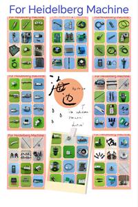 Hohe Qualität L 2.334.031 EL-20-10-SA Pneumatik zylinder für Heidelberg Druckmaschinen Zubehör L 2.334.031/01 Zylinder - Product Image 5