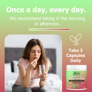 Capsules de détoxification du côlon de haute qualité, mélange naturel de détoxification, éliminent les toxines, capsules pour la détoxification du foie, soutien à la santé intestinale - Product Image 6