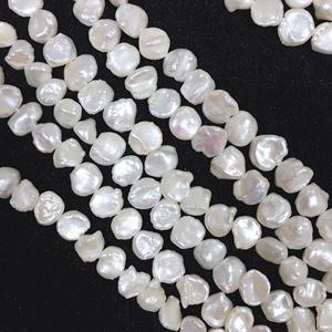 Vòng Cổ Ngọc Trai Baroque 8Mm Keshi Pearl <span class=keywords><strong>Loose</strong></span> - Product Image 1