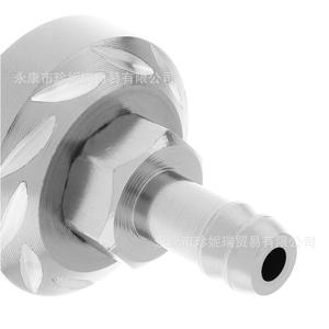 Filtre à huile en verre CNC 8 mm transparent pour réparation de moto et VTT, pièce de rechange avec noyau en plastique - Product Image 2