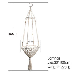 <span class=keywords><strong>Hamac</strong></span> Macramé <span class=keywords><strong>Chat</strong></span> Lit - Product Image 5