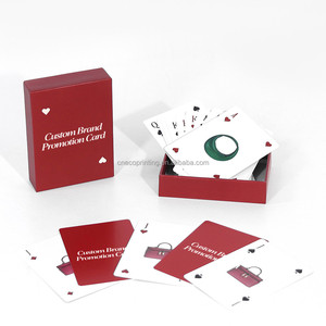 Индивидуальный Дизайн Логотипа Печатные фирменные проекты компании сувенирные рекламные бумажные игральные карты в покер - Product Image 5