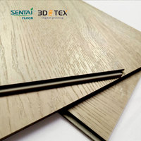 Suelo SPC Sentai 3D Tex, Baldosas de Vinilo de Lujo LVT, Decorativas, 7mm, Núcleo Rígido de Plástico SPC, Impresión, PVC, WPC