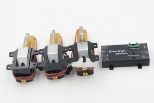 Juego de tren de aterrizaje retráctil eléctrico de 25kg, adecuado para aviones Vortex <span class=keywords><strong>Jet</strong></span> de 6 ~ 12kg, 10 piezas de alta precisión, 160g/142g - Product Image 3