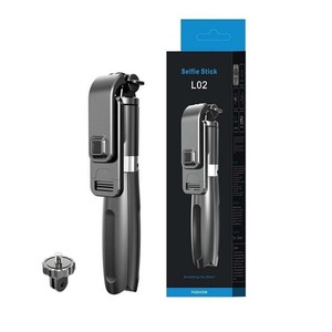 Perche <span class=keywords><strong>Selfie</strong></span> sans fil <span class=keywords><strong>4</strong></span> en 1 L02, trépied pliable, monopode, universel pour Smartphones, Gopro et caméras de sport - Product Image 1
