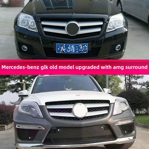 Kit carrosserie style <span class=keywords><strong>AMG</strong></span> 63 pour <span class=keywords><strong>Mercedes</strong></span> Benz <span class=keywords><strong>GLK</strong></span> X204 08-15, pare-chocs avant et arrière AMG63, lèvre arrière, embout d'échappement, modification extérieure de la voiture - Product Image 3