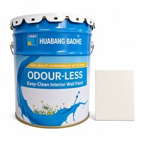 Peinture murale intérieure super facile à nettoyer, inodore, lavable, résistante aux taches, émulsion