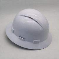 Casco de Seguridad con Aislamiento Eléctrico Tipo I Clase C,G,E, Anti-golpes, Anti-impactos, Ala Ancha, Casco de Protección con Ala Completa