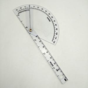 120 derece iletki plastik tıbbi spinal cetvel iletki parmak gonyometresi açı cetvel - Product Image 5