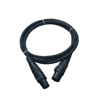 Offrant câble d'alimentation camlock personnalisé avec prise mâle camlock d'entrée 400A et prise femelle pour boîtier de distribution d'alimentation
