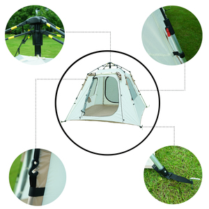 Палатка GSD Outdoors для кемпинга, быстрораскладывающаяся, автоматическая, семейная, для активного отдыха, мгновенная установка, портативная, для походов, быстросборная - Product Image 5