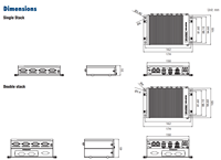Advantech UNO 2372G Protection IP40 Contre les Intempéries Boîtier Industriel Modulaire Compact Mini PC Intégré