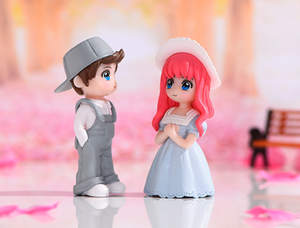 Statuette in Miniatura di Anziani, Donne, Uomini, Ragazze, Coppie, Figure per Matrimoni - Product Image 5