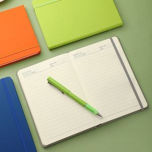 สมุดโน้ตปกแข็ง สายรัดหนัง PU  โลโก้สั่งทำได้ สำหรับงานธุรกิจ สำนักงาน ประชุม จดบันทึก สมุดโน้ตขนาด A5 - Product Image 5