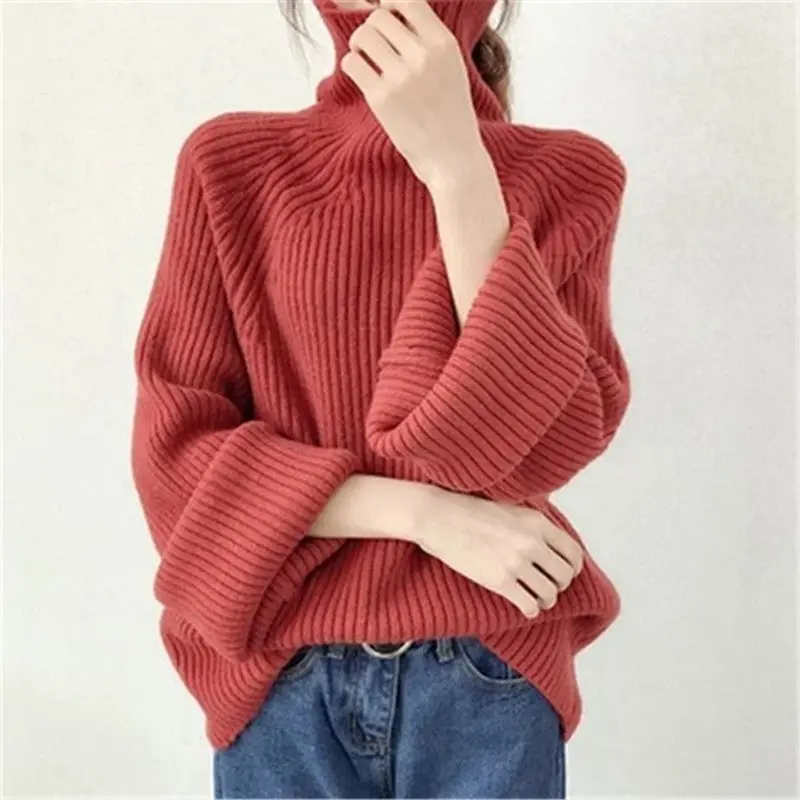 Женский пуловер с длинным рукавом, свободный милый свитер в Корейском стиле, новый дизайн 2020