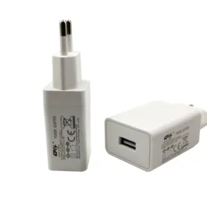 Pengisi daya Usb colokan US/EU adaptor AC DC 5v 2a cepat aksesori telepon warna putih adaptor pengisi daya USB 5v2a