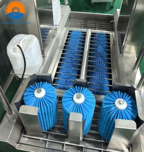 Máquina de Desinfección y Lavado de Botas para Fábricas de Alimentos, Laboratorios y Mataderos, Estación de Limpieza Higiénica Automática con Sistema de Control de Acceso - Product Image 3