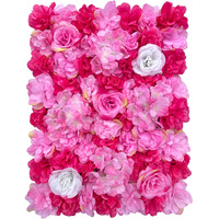 Vente en gros de toile de fond de jardin, décoration murale florale de roses artificielles pour mariage, maison, hôtel, fête
