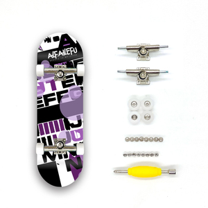 <span class=keywords><strong>Mini</strong></span> skateboard à doigts en érable à 5 couches, étanche, 30 mm, personnalisé, <span class=keywords><strong>jeu</strong></span> de table pour enfants, nouveau produit explosif pour enfants - Product Image 4