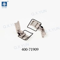 Pied presseur Q.X.YUN 400-71909 pour JUKI LH-3568A-7, jauge 5/32 pouces (4,0 mm), pièce de rechange pour machine à coudre industrielle à double aiguille point noué