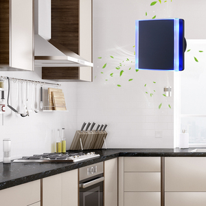 Ventilador Extractor de Baño de Alta Potencia con Cristal Templado, Temporizador y Función Silenciosa para Hoteles, Fuente de Alimentación Eléctrica, OEM y ODM - Product Image 4