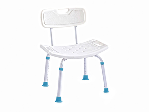 Siège de douche à hauteur réglable sur 8 niveaux et avec trou de drainage, pour personnes âgées, performances stables - Product Image 2