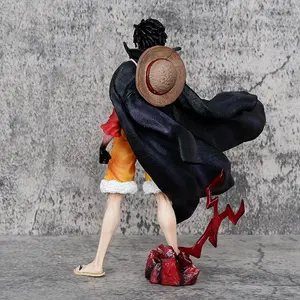 High Quality Anime Figure 1 Pieces New 4 Emperors Luffy Figuras Japan Manga Figure Toy Resin Crafts PVC Anime Action Figure