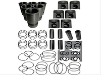 Kit de révision complet du véhicule 6HK1, jeu complet de joints et de garnitures, résistant à la chaleur et aux produits chimiques, piston OEM 1-87812-038-3