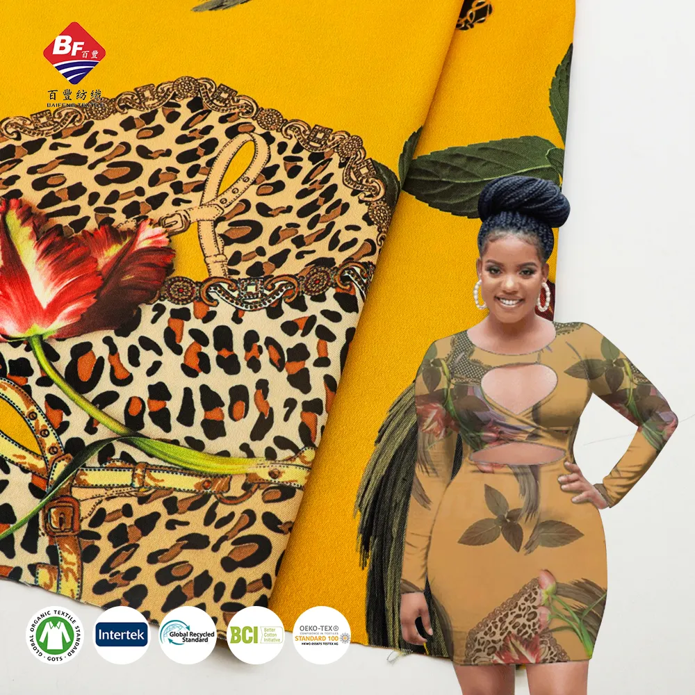 Vêtement africain léger pour femme, tissu imprimé à rayonne, vêtement motif Animal, nouveauté