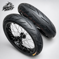 Kit Roda Supermoto Baru 17x2.5 17x3.5 CNC 6061 untuk Surron Ultra Bee Modifikasi Jalan Raya Kekuatan Tinggi 2026