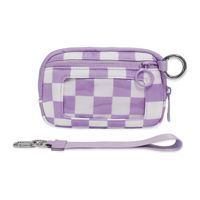 Mini sac à main personnalisé en polyester pour femme avec fermeture éclair, porte-clés, 6 pouces, portable pour voyage et sport