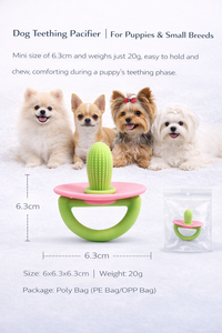 <strong>Puppy</strong> Teething Pacifier Toy Chew Cleaning Comfort Soothing Toy for Early Dental Relief Play - Product Image 2