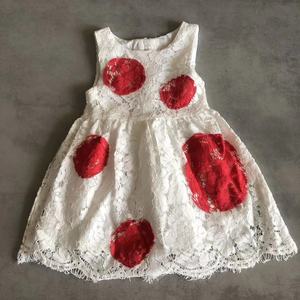 Vestidos de Encaje sin Mangas para Niñas, Vestidos de Fiesta para Niñas, Vestidos de Verano para Niñas - Product Image 1