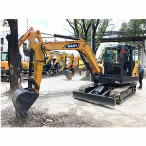 Mini-excavatrice d'occasion de 5,5 tonnes, Sany u55 27 55, excavatrice à chenilles miniature d'occasion en bon état à vendre - Product Image 5