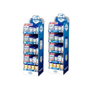 แผ่นขยายจอแสดงผลพีวีซีชั้นซูเปอร์มาร์เก็ตชั้นแสดงสินค้าเพื่อ<span class=keywords><strong>สุขภาพ</strong></span>สำหรับแม่ทารกสูตรทางการแพทย์ที่กำหนดเอง - Product Image 1