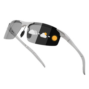 Gafas de sol deportivas polarizadas UV400 con montura de PC y lentes TAC para ciclismo, pesca, conducción y uso al aire libre - Product Image 5