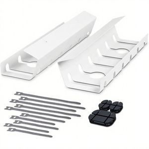 Système de gestion des câbles sous le bureau Hexcal Studio : Plateau en maille, fixation par vis, kits et accessoires - Product Image 6