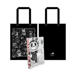 PopMart i mostri 10 ° anniversario <span class=keywords><strong>collezione</strong></span> Sketch Tote Bag Set esclusivo giocattolo d'arte in edizione limitata <span class=keywords><strong>da</strong></span> <span class=keywords><strong>collezione</strong></span> - Product Image 1