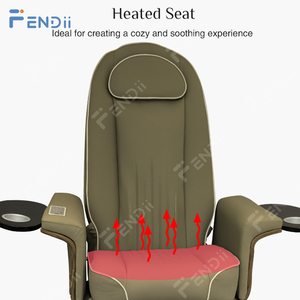 Muebles para Salón de Uñas, Silla de Pedicura Eléctrica Profesional, Silla de Manicura y Pedicura con Taburete - Product Image 5