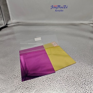 Lastra Acrilica a Specchio 1-3mm Flessibile Oro Adesiva Termoformabile Fogli di Plastica - Product Image 4
