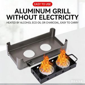 Four à <span class=keywords><strong>Kebab</strong></span> Commercial à Alcool, Plaque Chauffante Antiadhésive, Petit Four à <span class=keywords><strong>Kebab</strong></span> pour Viande, Gril au Charbon de Bois pour Barbecue - Product Image 5